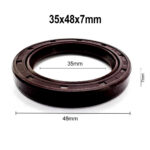 Kit de Retentores VW Golf/Bora/Jetta/New Beetle 2.0 8V Motor APK/AQY/AZH/ATM - Com Flange - Imagem 3