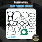 Kit Juntas Coletor Admissão+Kit Válvulas EGR+Trocador de Calor Toro/Renegade/Compass 2.0 16V Diesel Mt6/At9/Multijet - Imagem 8