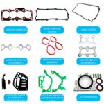 Junta Completa C/retentor New Beetle 2.0 8v Bloco Bbx Beh - Imagem 2
