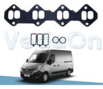 Kit Junta De Coletor de Admissão Renault Master Turbo 2.3 16V