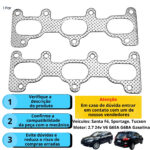 Junta Coletor Escapamento Kia Sonata 2.7 24V V6 G6BA - Imagem 3