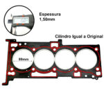Junta de Cabeçote Jeep Compass 2.0 16V ECN amianto - Imagem 2