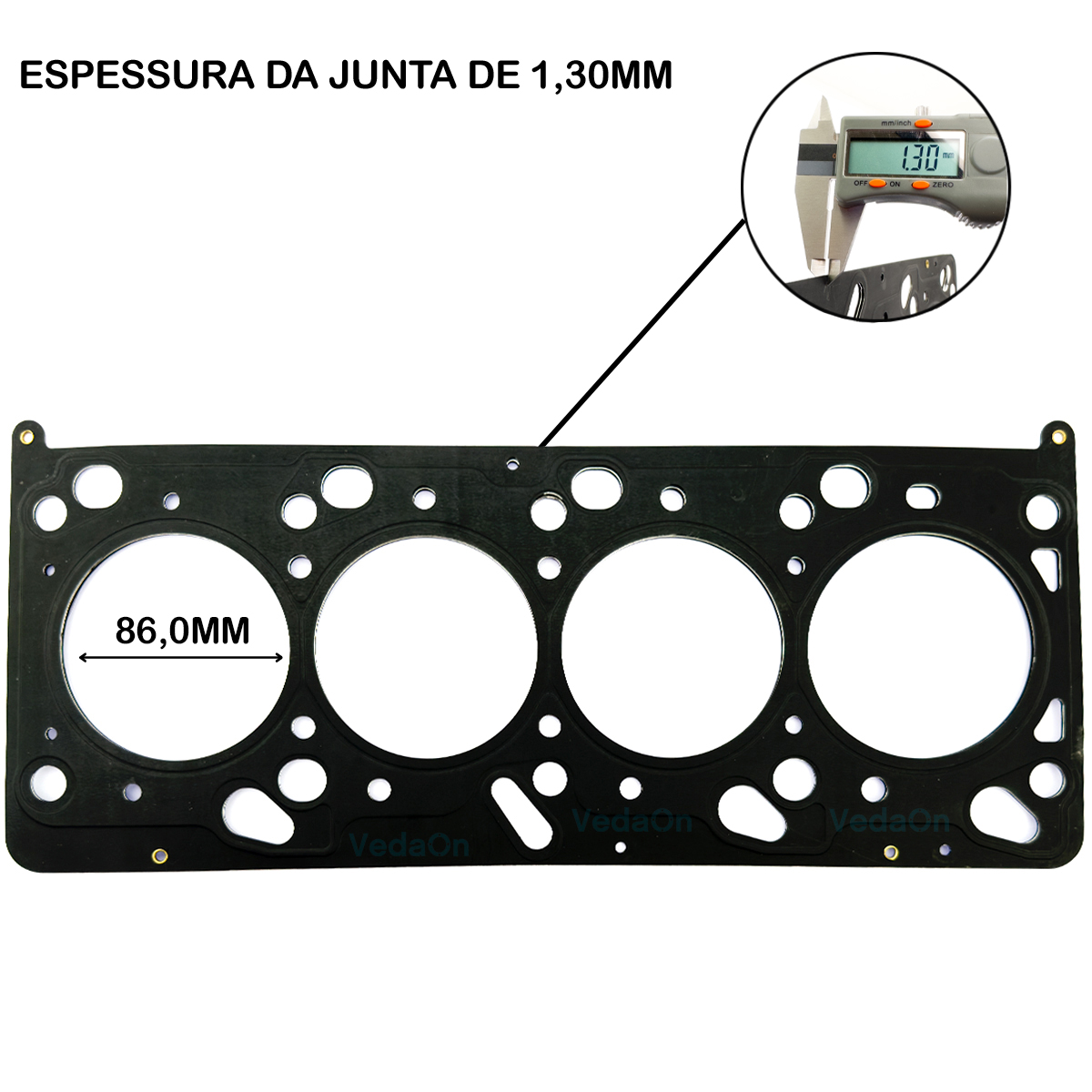 Kit De Juntas Superior Ford Focus 1.8 16V Motor Zetec E Mls Com Retentores - Imagem 3