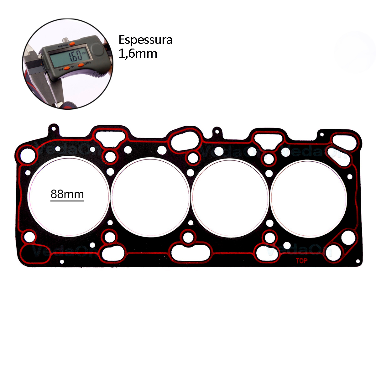 Junta Superior Retentor l200 2.4 Flex 4x2 2013/2018 - Imagem 8