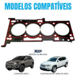 Junta de Cabeçote Jeep Compass 2.0 16V ECN amianto - Imagem 4