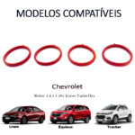 Kit Junta Coletor Admissão Gm Tracker Cruze 1.4 Flex Turbo - Imagem 2