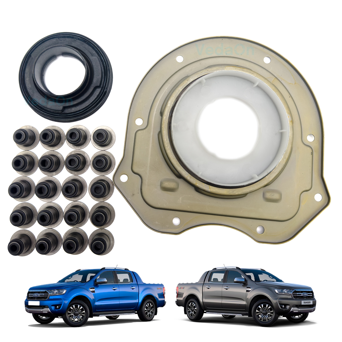Kit de Retentores Flange Ford Ranger/Troller T4 MTR 3.2 20V DURATORQ/TDCI/SAFA - Imagem 3