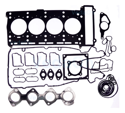Jogo de Junta Completo MB C160 C180 C200 CLK200 E200 SLK200 C230 Kompressor 1.8 16V Aço