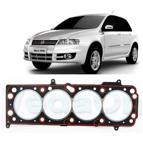 Junta De Cabeçote Fiat Stilo 1.8 16v Dohc - Imagem 3