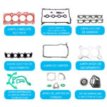 Jogo Junta Completo Audi A3 A4 TT 1.8 20V Turbo - Imagem 2
