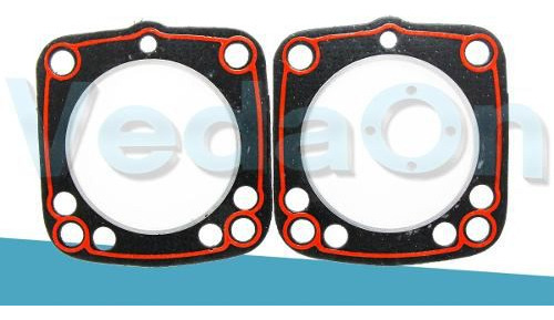 Junta De Cabeçote Gurgel Supermini Br 800 2 Cilindros - Imagem 2