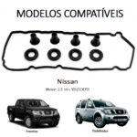 Kit Junta Tampa Válvula para Nissan Frontier 2.5 16v Diesel - Imagem 6