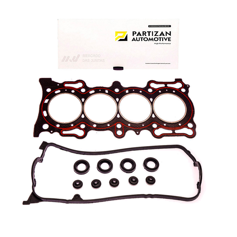 Kit Junta Tampa Válvula E Junta Cabeçote Honda Civic 1.7 16v