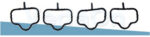 Kit De Junta Superior Retificacao Chery Celer 1.5 16v - Imagem 4
