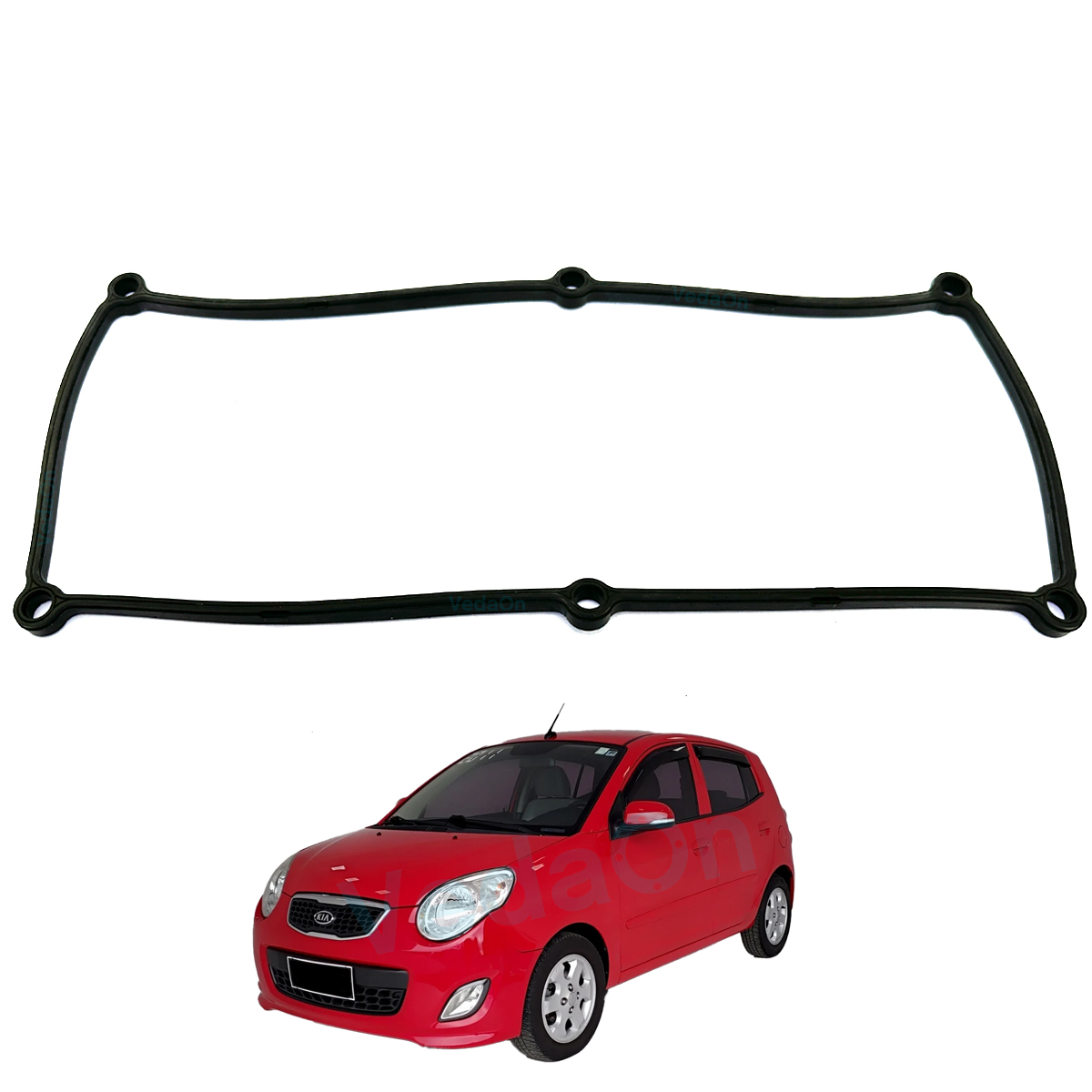 Junta de Tampa de Válvula Kia Picanto 1.0 12V 4 Cil (TV Alumínio)
