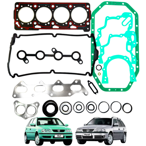 Jogo Junta Completo Volkswagen Gol 1000 Parati At 1.0 16v