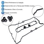 Kit Junta Tampa Válvula Gm Tracker Cruze 1.4 16V Flex Turbo - Imagem 5