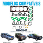 Kit Junta Superior Gm Monza Kadett Ipanema 1.8 8v 86/ 97 - Imagem 4