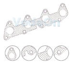KIT JUNTA SUPERIOR RETIFICAÇÃO COM RETENTOR KIA PICANTO 1.0 12V G4HE G4HG 4 CIL - Imagem 5