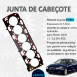 Junta Pak Land Rover Freelander/ Volvo S80 Xc90 3.2 24V B6324S Gasolina - Imagem 6