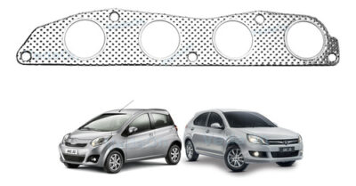 Junta Coletor de Escapamento Jac J2 e J3 1.3 1.4 16V VVT DOHC J2 1.3 16V - Imagem 3