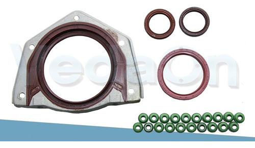 Kit de Retentores Fiat Marea/Brava/Coupe 20V 2.0/2.4 - Com Flange