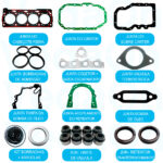 Junta Completo Com Retentor Fox Total Flex 1.0 8v Aqz Bje - Imagem 2