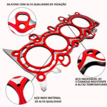 Junta De Cabeçote INOX Honda Civic 1.7 16V D17A/D17Z 2001/... - Imagem 6