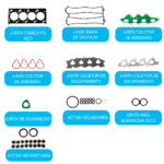 Kit Junta Motor Zetec 2.0 16V Mondeo Escort 97 Com Cabeçote Mls Com Retentor - Imagem 2