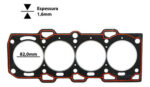 Junta Motor Alfa Romeo Retentor 1.6 1.7 2.0 16v 145 146 156 - Imagem 3