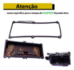 Junta Tampa De Valvula Kia Picanto 1.0 12v G4he G4hg 4 Cil - Imagem 2