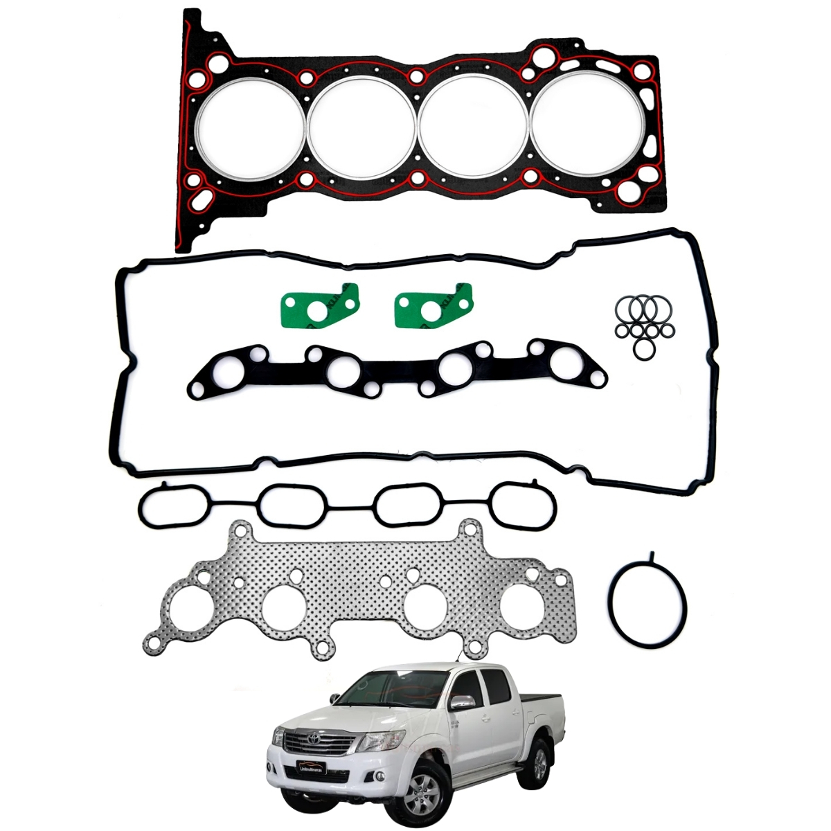 Kit de junta superior retificação Toyota Hilux SW4 2.7 16V 2TR-FE
