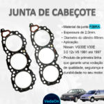 Junta Cabeçote Sob Medida 2mm Nissan Pathfinder 3.0 V6 Gasolina - Imagem 5