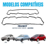 Junta De Tampa De Válvula Peugeot 206 306 207 307 1.6 16v - Imagem 5