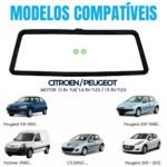 Junta Tampa Válvula Citroen C3 Pluriel 1.4 8v Flex - Imagem 3