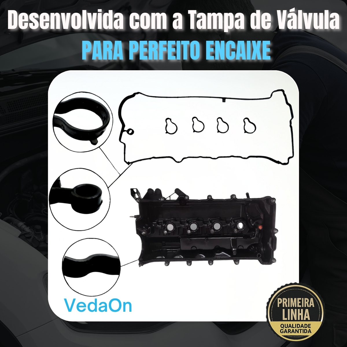 Kit Juntas Tampa de Válvulas Fastback Pulse Toro Commander 1.3 L4 16V SOHC GSE T270 MultiAir III - Imagem 5