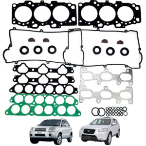 Kit Junta Superior Hyundai Tucson Santa Fé Vera Cruz 2.7 24V V6 G6BA Em Aço