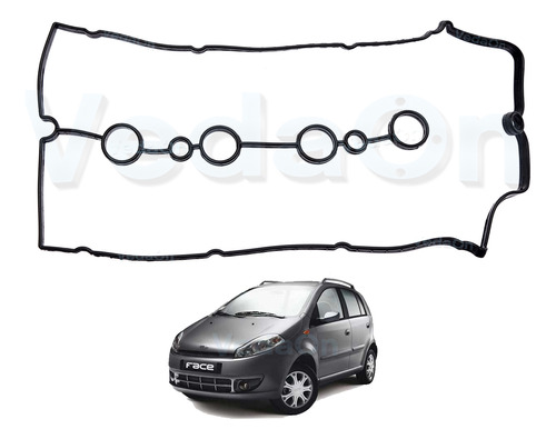 Jogo Junta Completo Chery Face 1.3 16V Dohc Tampa De Plástico - Imagem 3