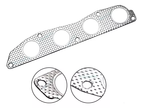 Kit Junta Coletor de Escapamento Jac J2 E J3 1.3 1.4 16v Vvt Dohc - Imagem 4