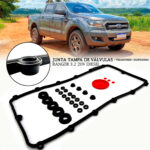 kit junta de tampa de válvula completo Ford Ranger 3.2 20V 5 Cilindros - Imagem 3