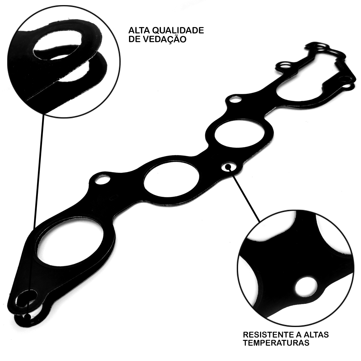 Kit de Juntas Superior Ford Ecosport/Fiesta/Focus/Fusion/Mondeo 2.0 16V Duratec/CJBA - Imagem 6