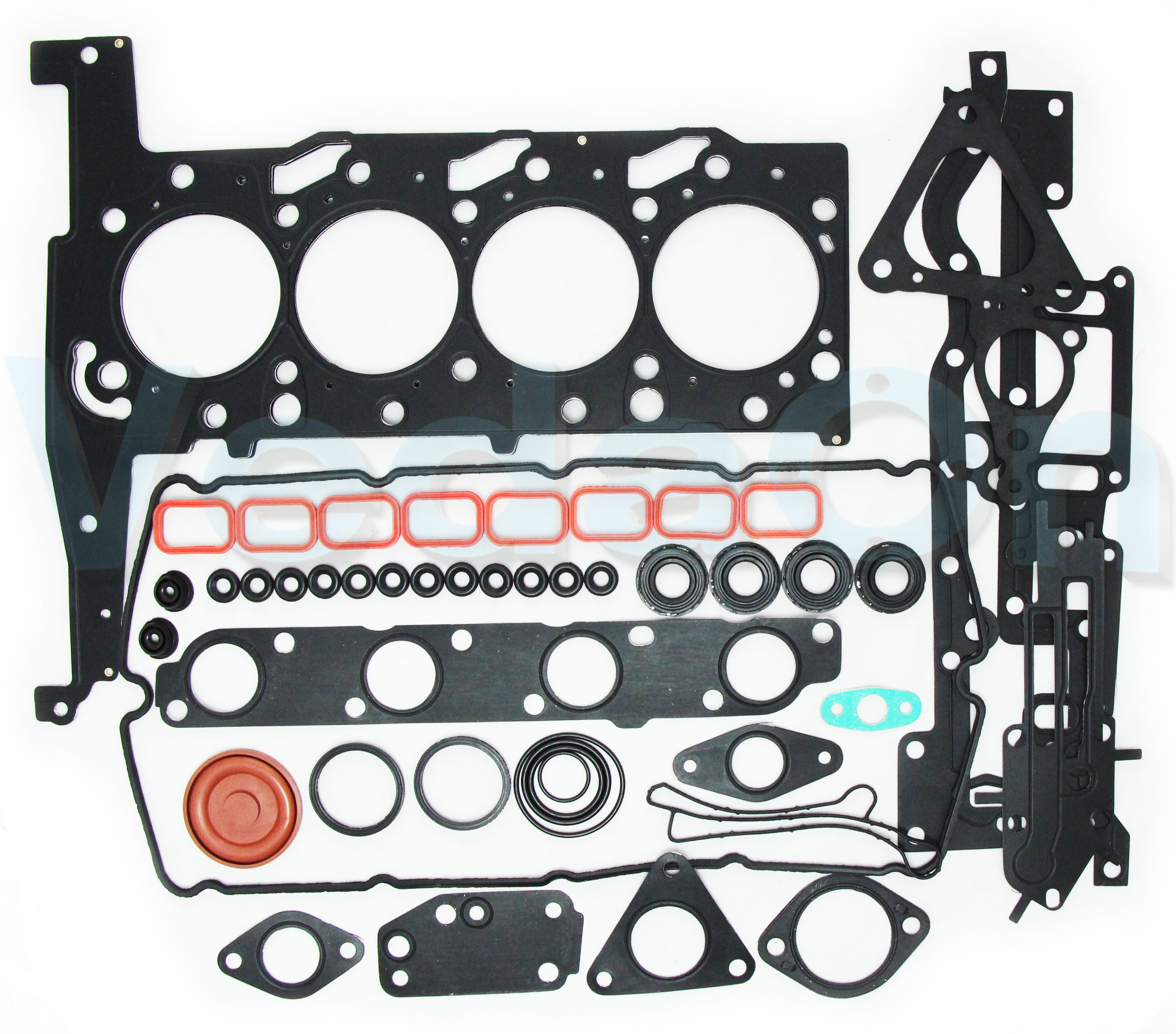 Jogo Junta Motor Aço Ford Transit 2.4 16v 00/... Duratorq