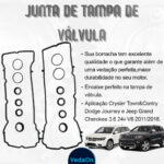 Kit Junta Tampa Válvula Dodge Journey 3.6 V6 24V - Imagem 2