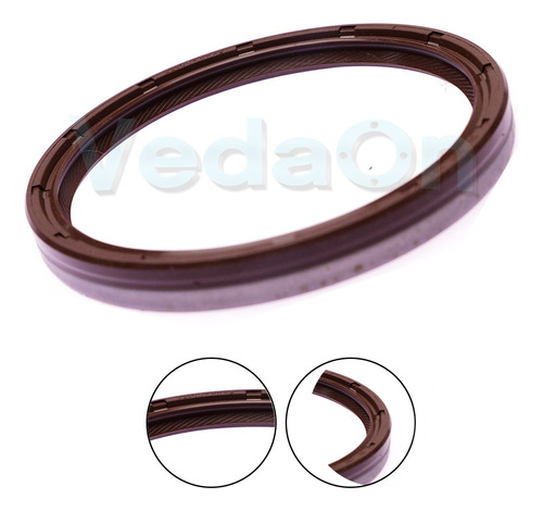 Retentor Traseiro Vira GM 8/16V Monza 1.8 2.0 Kadett Ipanema Vectra 2.0 2.2 2.4 MPFI - Imagem 2