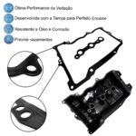 Kit Junta Tampa Válvulas Kwid 1.0 12v 3 Cilindros - Borracha - Imagem 2