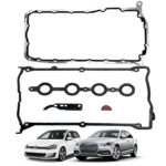 Kit Junta Tampa de Válvula e Carter Audi A3 A4 TT 1.8 20V Turbo - Imagem 2