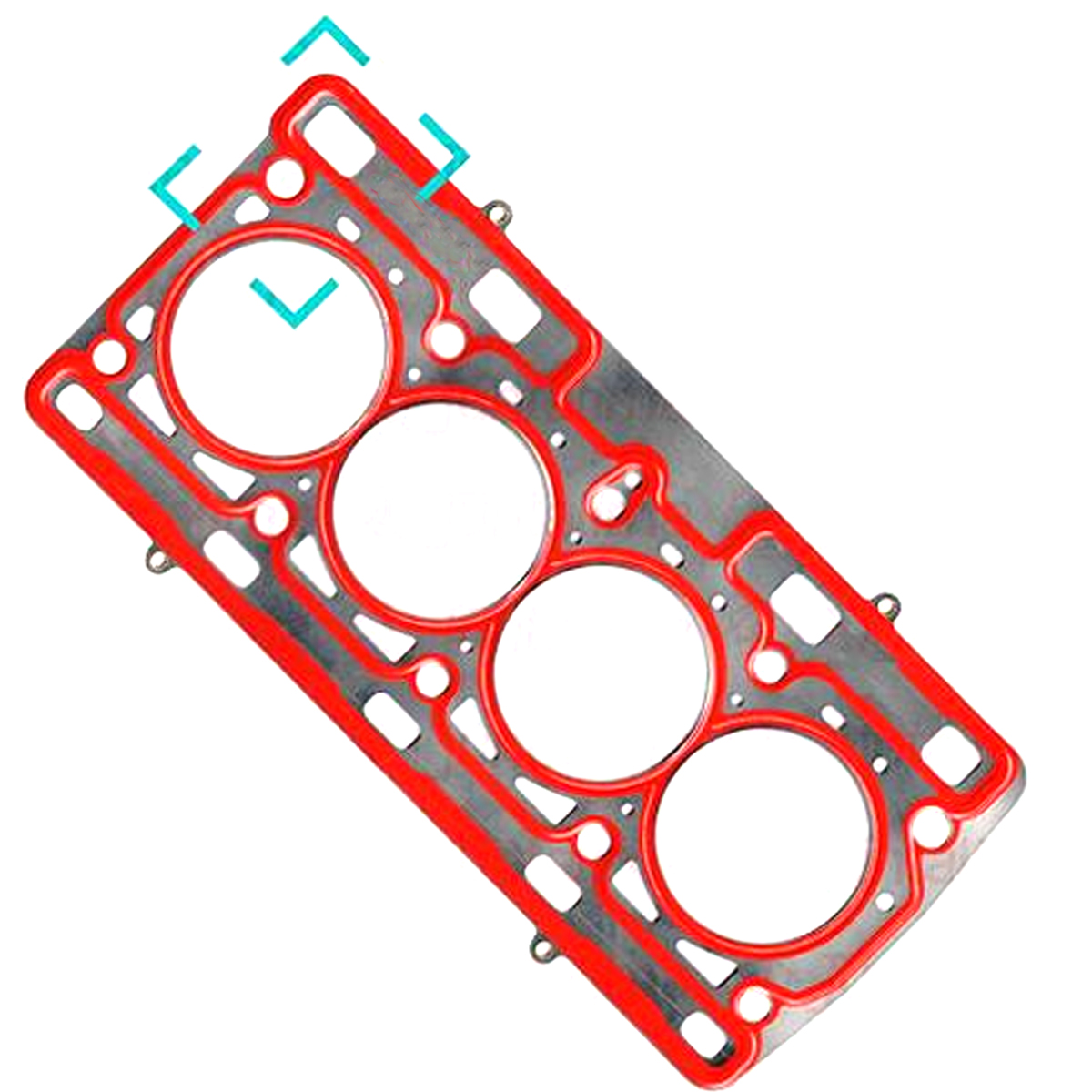 Junta Cabeçote INOX 0,60mm Renault Clio/Sandero / Peugeot 206 1.0 16V D4D/D4F/Hiflex - Imagem 2