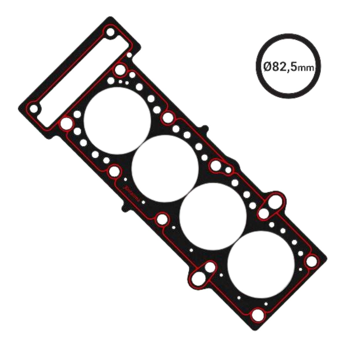Junta Cabeçote sob medida 2MM Etorq Evo Flex 1.8