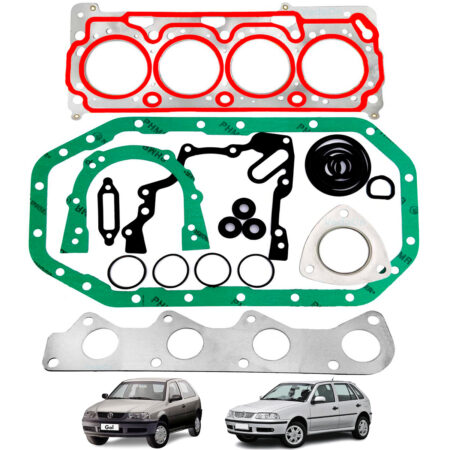Jogo Junta Motor Gol At Power Sohc 8V INOX Sem Retentor