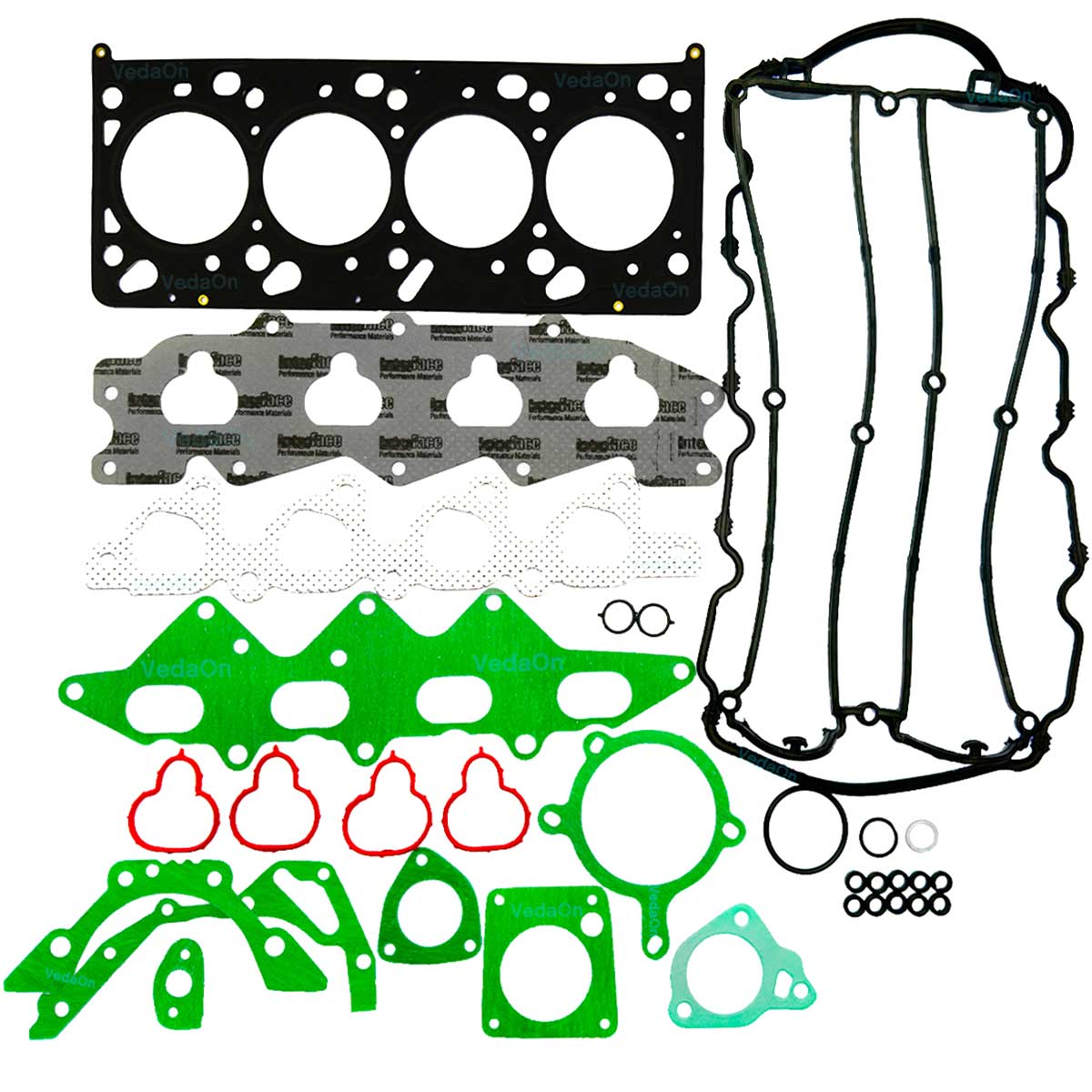 Jogo Motor Zetec 1.8 16V Escort/Mondeo Com Cabeçote Mls